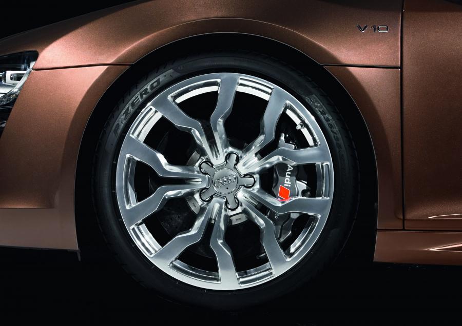 Колеса Audi R8 Spyder 5.2 FSI Quattro 2010 года  (WW) (фото 14 из 79)